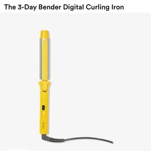 Drybar 3 Day Bender digital curling iron - never used